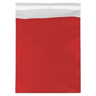 JAM Paper Foil Envelopes with Self Adhesive Closure, 10 x 13, Open End, Red, 25 Pack (1323321)-Red