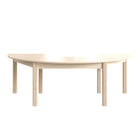 Flash Furniture Bright Beginnings Commercial Grade Wooden Half Circle Preschool Classroom Activity Table (MKME088014)-Kid-Friendly Design with Rounded Safety Corners