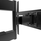Kanto R500 Recessed In-Wall Full Motion Low Profile TV Mount for 46-inch to 80-inch TVs-90 degree of swivel in either direction, depending on screen size