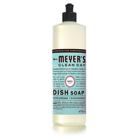 Mrs. Meyer's Clean Day Dish Soap - Basil - 473mL-Liquid Dish Soap
