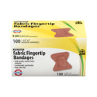 Pansements en tissu pour bout du doigt, 5 x 4,5cm, 100/boîte-Compresse anti-adhésif
