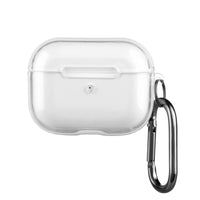 General Supply Goods + Co Clear Anti Shock AirPod Pro Case w Carabiner - Clear-All around protection