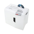HSM Shredstar S10 10-Sheet Strip-Cut Shredder - White (HSM1042w)-Shreds up to 10 sheets; 4.8-gallon capacity