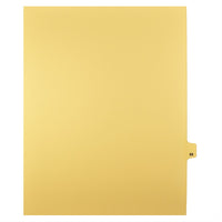 Mark Maker Legal Tabs - Letter Size - Buff - 1/25th cut - 25 tabs per package - 5 packages Pack - Number 68-Buff Single Tabs