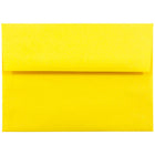JAM Paper A6 Invitation Envelopes, 4.75 x 6.5, Brite Hue Yellow Recycled, 250 Pack (94531H)-Yellow brite hue recycled envelope