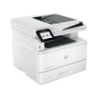 HP LaserJet Pro MFP 4101dwe Wireless Printer with HP+ - White/Black-Print Speed: First page out Letter: As fast as 6.1 sec Black; First page out A4: As fast as 6.3 sec Black; Letter: Up to 42 ppm Black; A4: Up to 40 ppm Black; Print speed (Landscape, A5): Up to 63 ppm Black