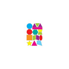 Ashley Math Die Cut Magnet, Shapes, 5 Sets of 16 (ASH10065)-Perfect for use with magnetic whiteboards, filing cabinets and more for better performance