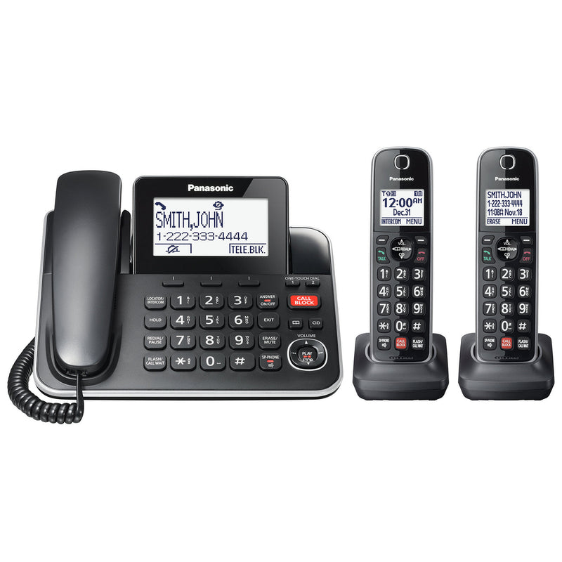 Panasonic 2-Handset Corded/Cordless Telephone with Digital