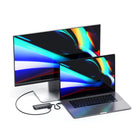 Satechi Type-C V2 w/ Ethernet Multi-Port Adapter 4K - Space Grey-Type-C, Thunderbolt 3 Compatible