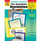 Evan-Moor History Pockets: The American Revolution Teacher Resource Book (EMC3725)-Subject: Social studies