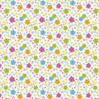 2 Sheet Flat Birthday Wrap, General, 12 Pack-General