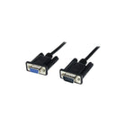 StarTech 1M Black Db9 Rs232 Serial Null Modem Cable , F/M-Cable Type: Serial