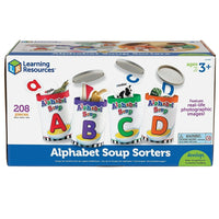 Learning Resources Alphabet Soup Sorters, Grades Pre Kindergarten+-Age group and grade: Ages 4 - 7 and grades pre kindergarten+
