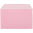 JAM Paper Cello Sleeves, A9, 5 7/16 x 8.63, Light Red, 100 Pack (2783144)-Size: 5-3/7" x 8-5/8"