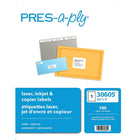 Avery Full Sheet Laser Labels - 8.5" x 11" - 100 Pack-PRES-a-ply white labels
