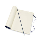 Moleskine Classic Notebook - Extra Large - Ruled - Soft Cover - 7.5" x 10" - Sapphire Blue-Dimensions: 7.5" x 10"