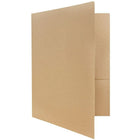 JAM Paper Premium Paper Cardstock Two Pocket Presentation Folders, Brown Kraft Paper Bag, 12 Pack (5166617481g)-4