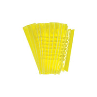 Pendaflex Yellow Flexible Tabs - 3-1/2" - 25 Pack-Soft plastic tab is designed to allow for easy insertion into hanging folders