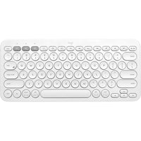 Logitech K380 Multi-Device Bluetooth Keyboard for Mac Wireless - Off White-Wireless Keyboard
