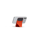 MOFT Snap-On Magnetic MagSafe Compatible Phone Wallet Stand for iPhone - Orange-Holds up to 3 cards