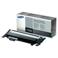 Samsung CLT-K406S Standard-Yield Black Toner Cartridge-Black toner produces sharp, professional documents
