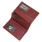 Roots Ladies Large Clutch Wallet with Removable Checkbook - Red-Dimensions: 19.5 x 3.5 x 10 cm (7.67 x 1.37 x 3.93 in)