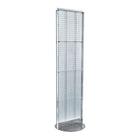 Azar Displays Pegboard Freestanding Floor Display, 16" x 60", Clear (700250-CLR)-Made from pegboard
