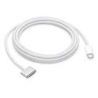 Apple 6.56' USB Type-C to MagSafe 3 Charging Cable - Male to Male - White-Use this charge cable to pair it with a compatible USB Type-C power adapter to conveniently charge your MacBook Pro