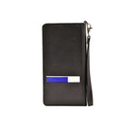 Ashlin Monaco RFID Blocking Zippered Travel Wallet, Black-Many credit cards and passports now contain a RFID chip ( Radio Frequency Identification Chip ), that contains information about your credit card, financial information and your personal information. ASHLIN RFID blocking products have a protective shield