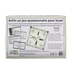 Mind The Gap Game - French-Includes Challenge Cards that add acting famous scenes, humming well-known theme songs, and dancing all of the best dances from every generation