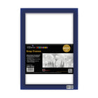 SECO Snap Poster Frame Case - 8.5" x 11" - Blue-Quick snap spring hinged front load frame makes it quick and easy to switch posters and pictures