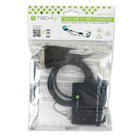 TechlyVGA to HDMI Converter Cable w/ Audio, (IDATA HDMI)-Converts analog VGA video into digital HDMI signal