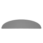 Poppin Portable Desk Pad - Dark Gray-Crafted with polyurethane (PU) top and a non-slip rubber backing