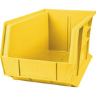 Kleton Stack & Hang Bin, 8-1/4" W x 7" H x 14-3/4" D, Yellow - 12 Pack-Capacity: 60 lbs.