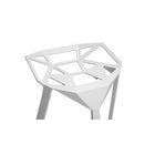 Plata Import Web Stool, 30"H, White, 2 Pack-Metal