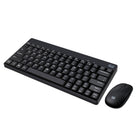 Adesso WKB-1100CB Wireless Spill Resistant Mini Keyboard & Mouse Combo-Membrane Switch with 5 Million keystroke lifecycle for a quiet and fast typing experience