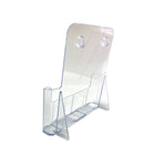Futech Countertop Brochure Holder - Holds 8-1/2" x 11" Literature - Acrylic - 9.25" W x 12.75" H x7" D - 2 Pack (CTS0119)-Holds 8-1/2" x 11" Literature