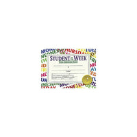 Flipside Student Of The Week Certificate, 8 1/2" x 11", 90 Pack-Dimensions: 8 1/2"L x 11"W