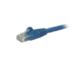 StarTech  Câble de raccordement Ethernet Cat6 avec connecteurs antiaccrochements RJ45, 30 pi, bleu (N6PATCH30BL)-Gaine en PVC bleue pour vos connexions en codes de couleur