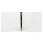 JAM Paper Standard 2" 3-Ring Flexible Poly Binder - Clear -Colour: Clear, Be stylish and organized with colourful binders