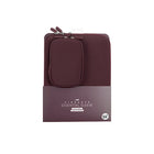 LOGiiX Vibrance Essential 14" Laptop Sleeve - Burgundy-Includes a small 7" accessory pouch which is perfect for chargers, smartphones and any other accessories