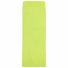 JAM Paper #11 Policy Business Coloured Envelopes - 4.5" x 10.375" - Ultra Lime Green - 50 Pack-Size: #11 (4.5 x 10.38 inches)