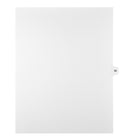 Mark Maker Legal Tabs - Letter Size - White - 1/15th cut - 25 tabs per package - 5 packages Pack - Number 83-White Single Tabs