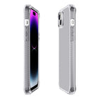ITSKINS Spectrum_R Clear Case for iPhone 15/14/13 - Transparent-Flex