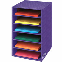 Bankers Box Letter-Size 6-Shelf Organizer-Stores, protects, and organizes printouts, reading materials, assignments, and art supplies in the classroom