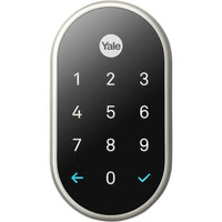 Nest x Yale Lock (Satin Nickel) with Nest Connect-Lock