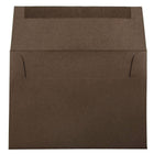 JAM Paper A6 Invitation Envelopes, 4.75 x 6.5, Chocolate Brown Recycled, 250 Pack (233710H)-Blank interior for personalized message