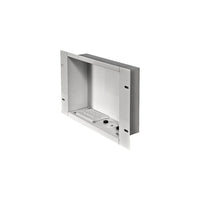 Peerless-AV IBA2 Cable Management & Power Storage Accessory In-Wall Box W/Duplex Receptacle, White-White