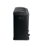 Step N' Sort 3 Compartment Trash and Recycling Bin - 60 L - Black-Hands free step pedals