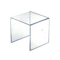 Azar Displays 9.5" Acrylic Riser Display (515314)-Made from acrylic